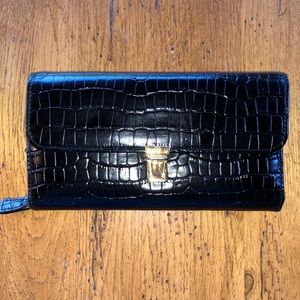 Black Etienne Aigner Wallet